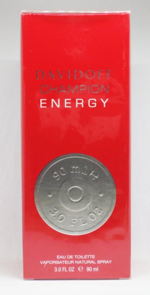 Davidoff- Champion Energy for Man Eau de Toilette Spray 90 ml-Neu-OVP-